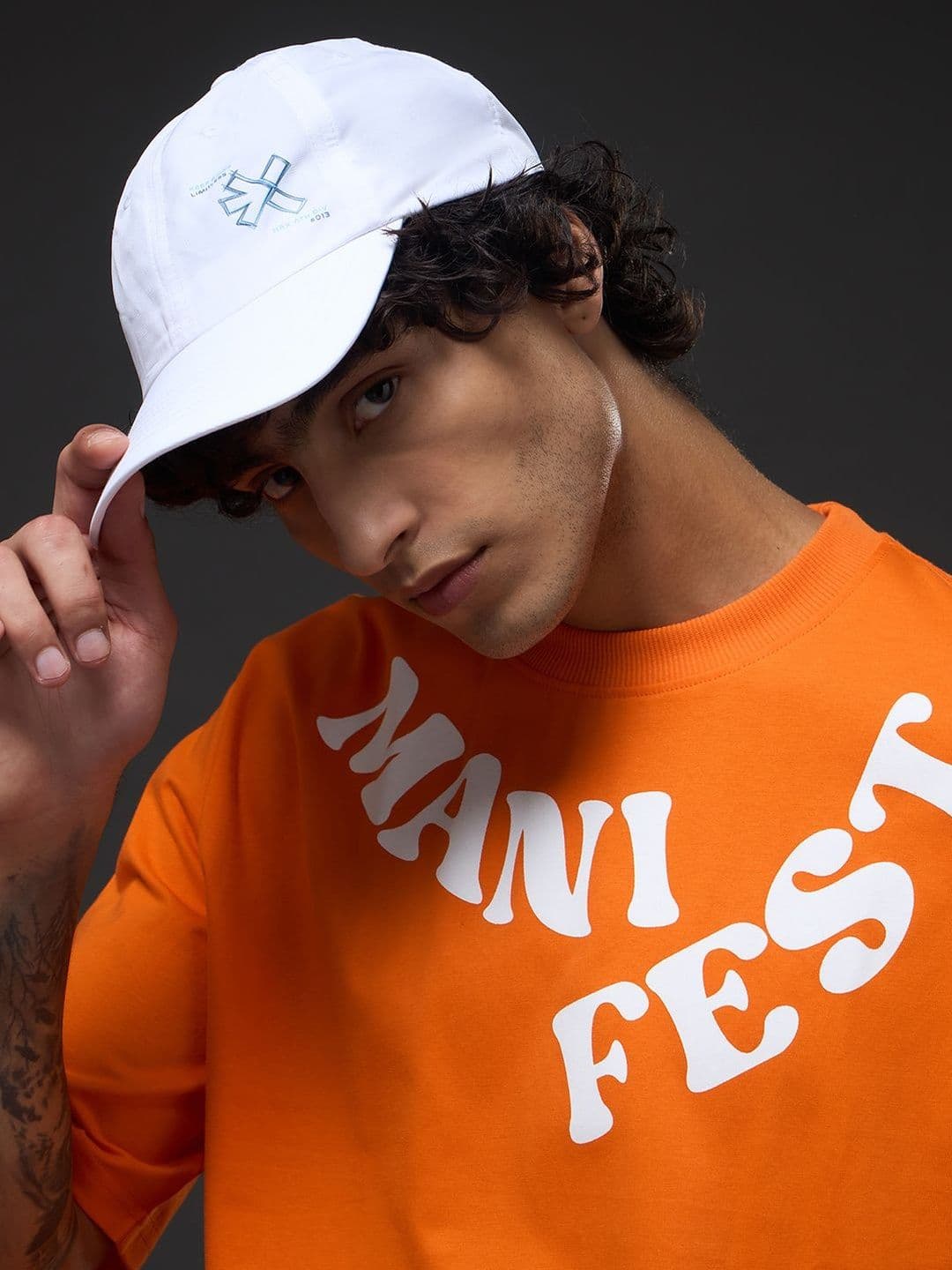 HRX by Hrithik Roshan Unisex Printed Snapback Cap thumbnail 5
