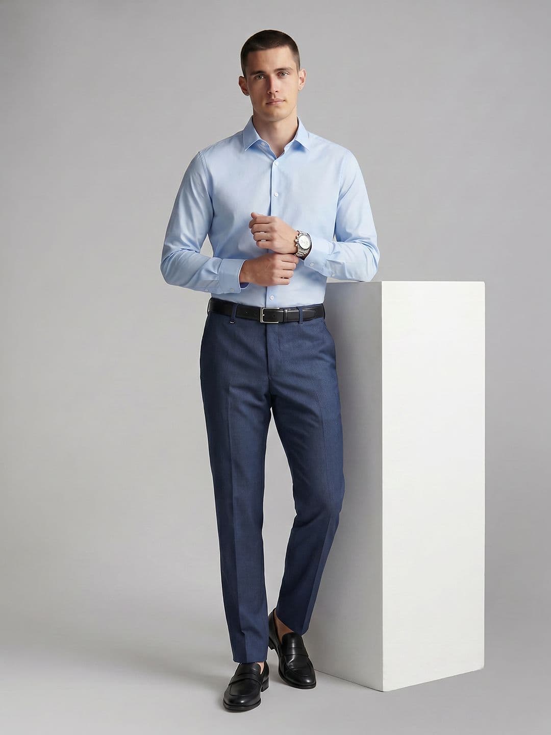 Van Heusen Men Formal Trousers thumbnail 4