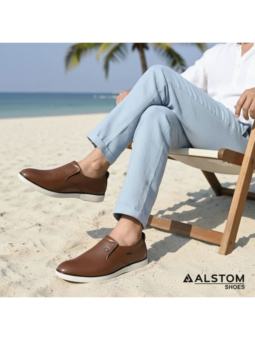 ALSTOM Men Textured PU Sneakers thumbnail 3