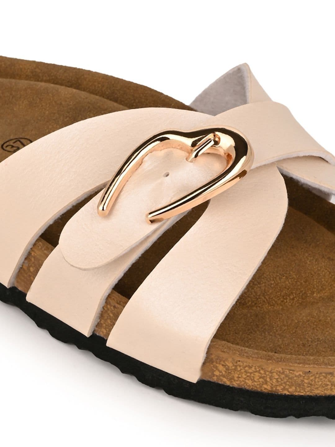 Mast & Harbour Women Open Toe Flats with Buckles thumbnail 6