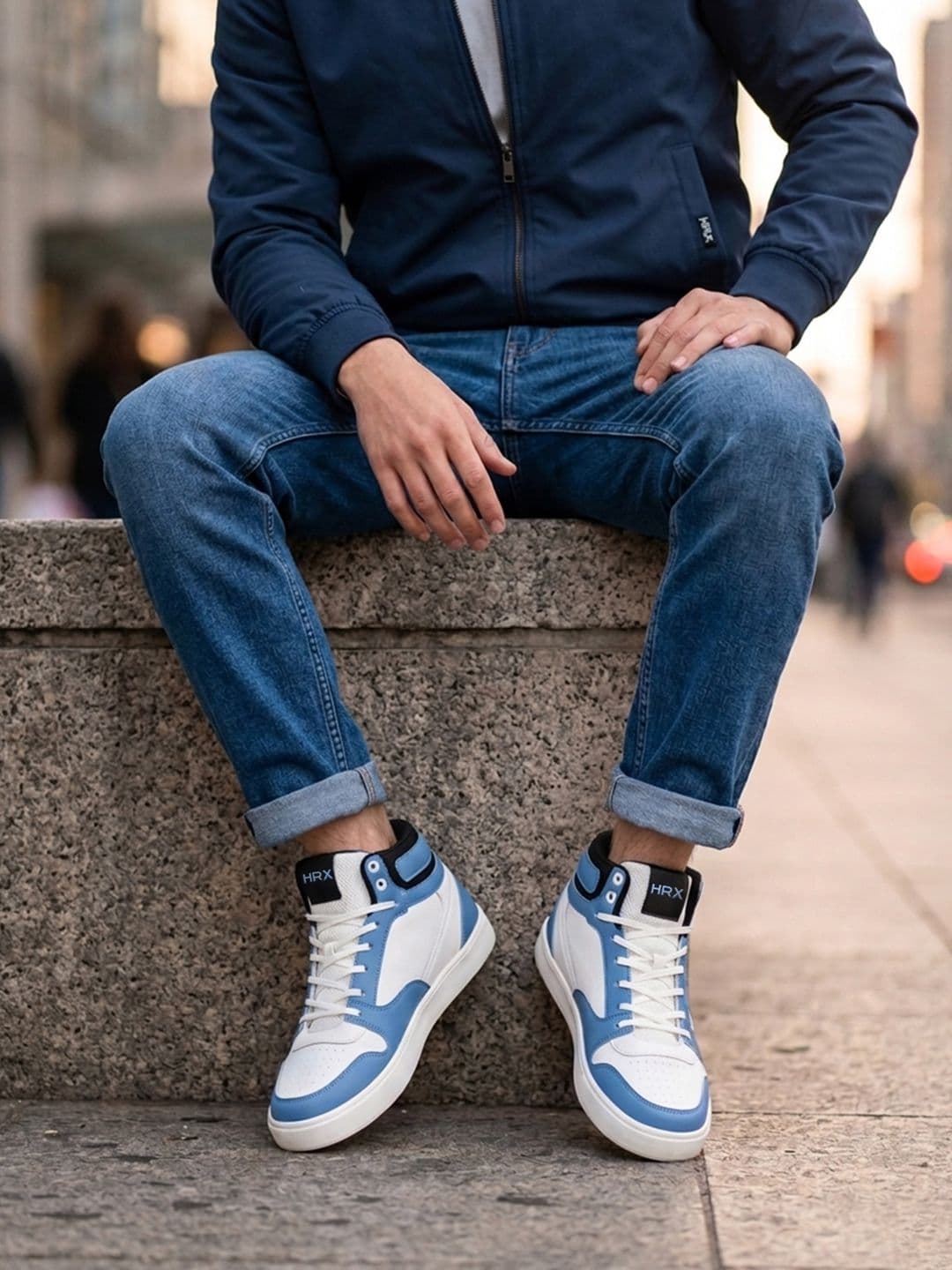 HRX by Hrithik Roshan Men Colourblocked Sneakers thumbnail 3