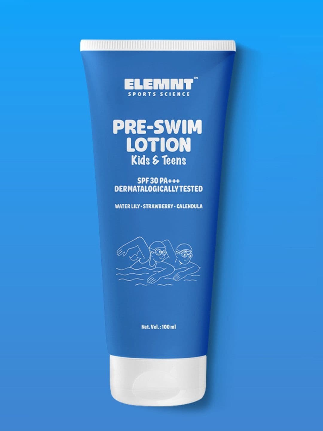 Elemnt Sports Science Elemnt Pre swim lotion for kids & Teens- 100ml - view 1