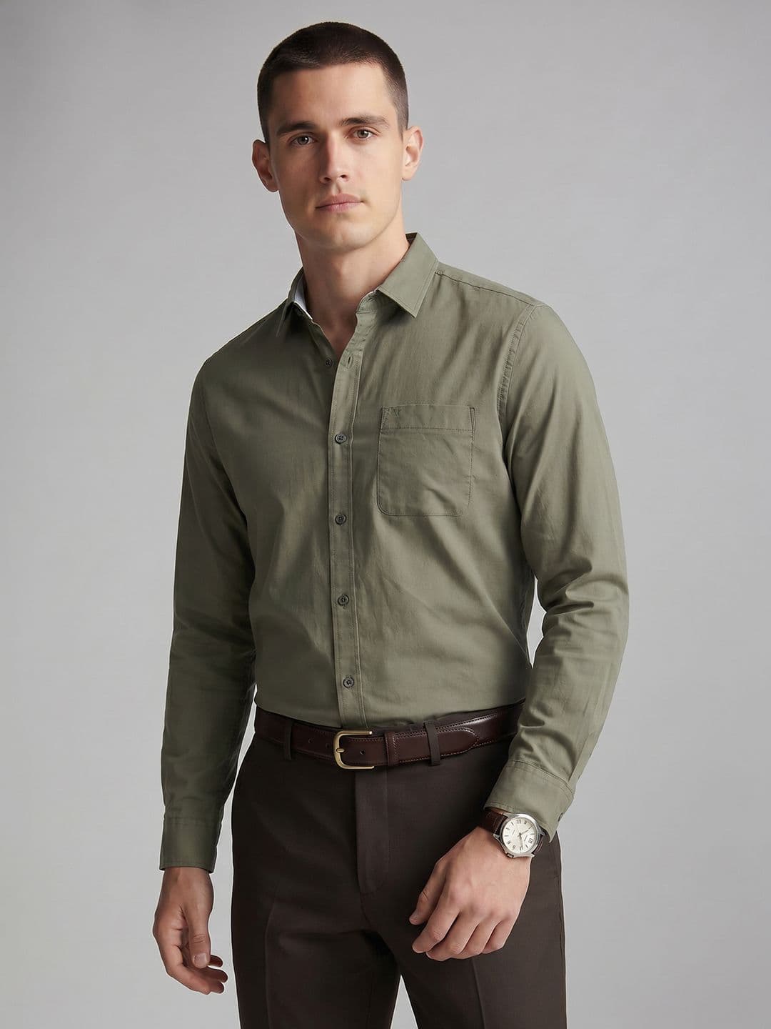 Van Heusen Pure Cotton Formal Shirt - view 1