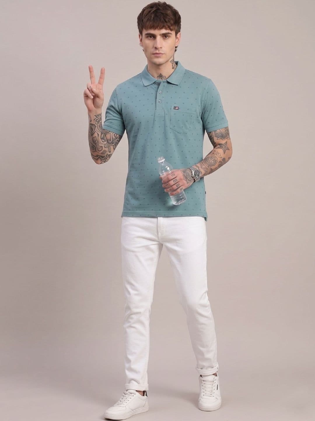 SANDPIPER Men Polo Collar Pockets T-shirt thumbnail 5