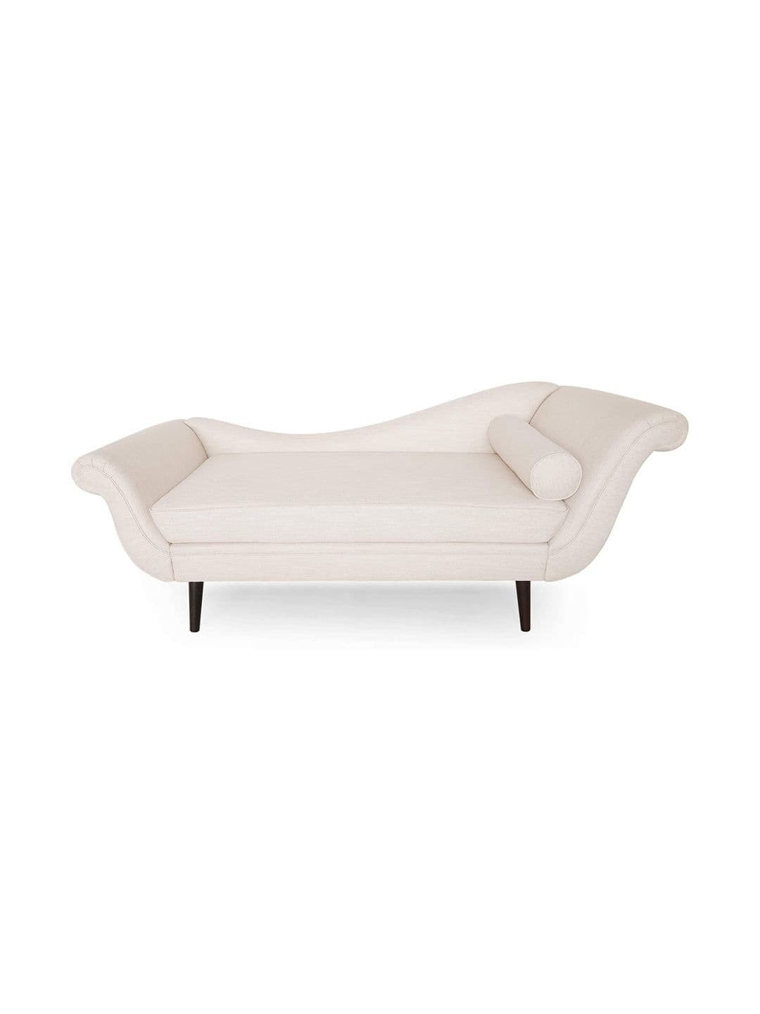 INDIAWOODMART Beige Textured Wooden 3 Seater Sofa thumbnail 3
