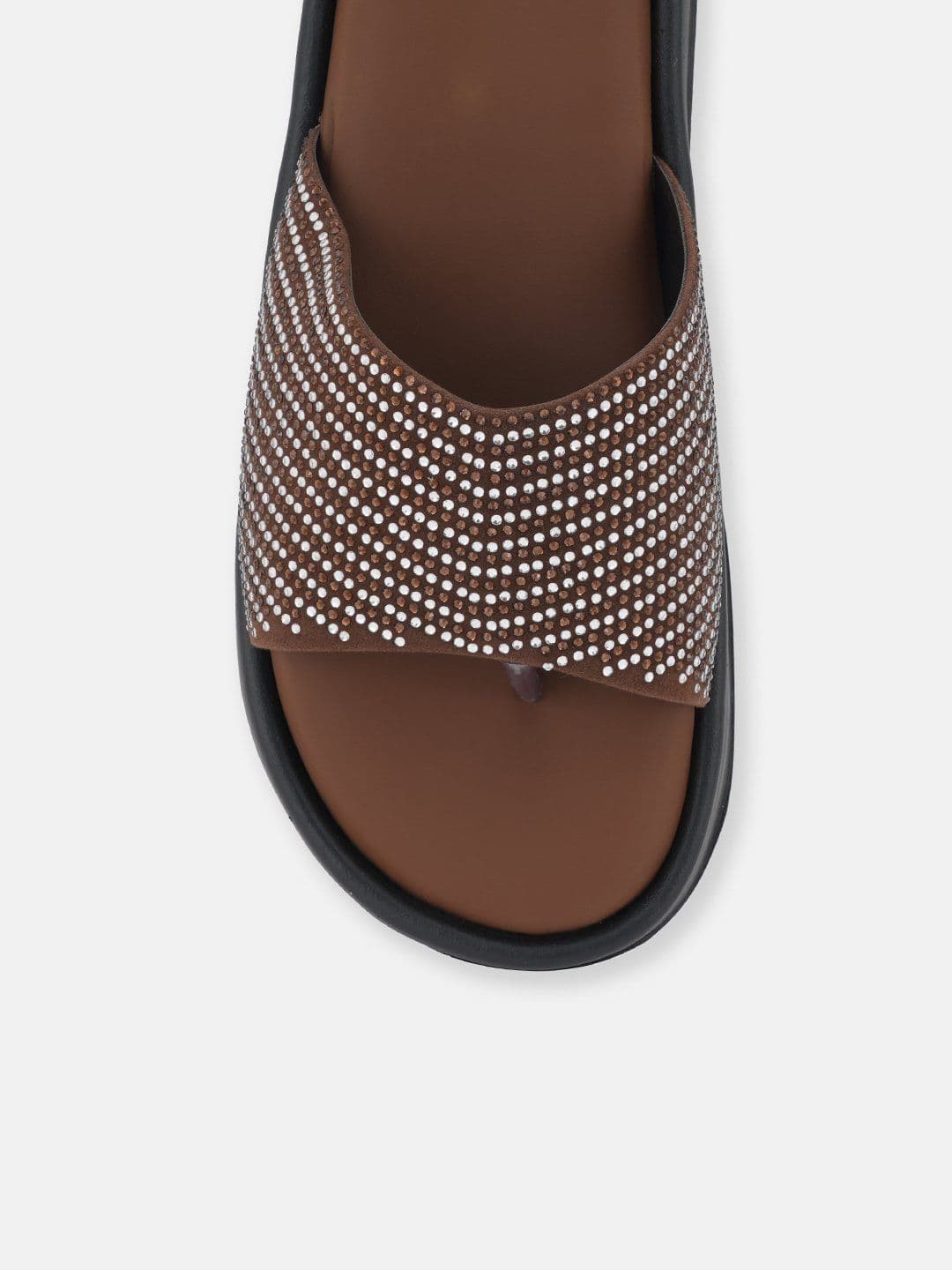 Liscott Women Embellished Open Toe Flats thumbnail 6
