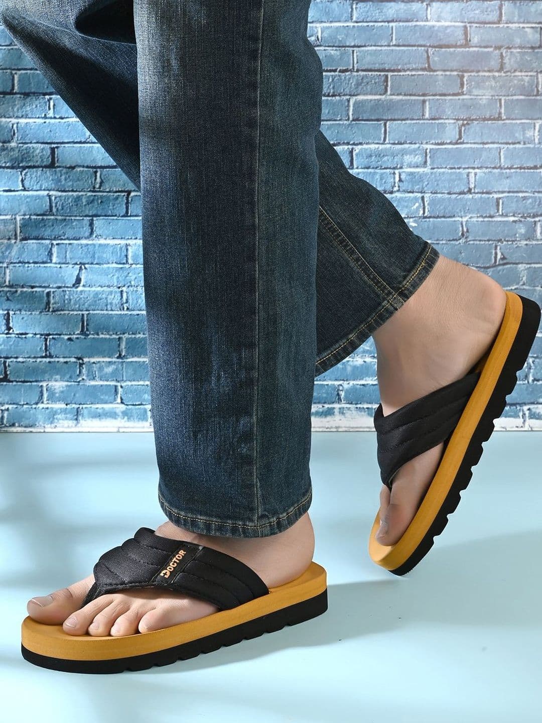 DOCTOR FEEL SOFT Men Thong Flip-Flops thumbnail 4