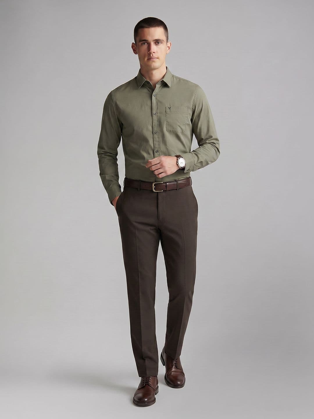 Van Heusen Pure Cotton Formal Shirt thumbnail 3