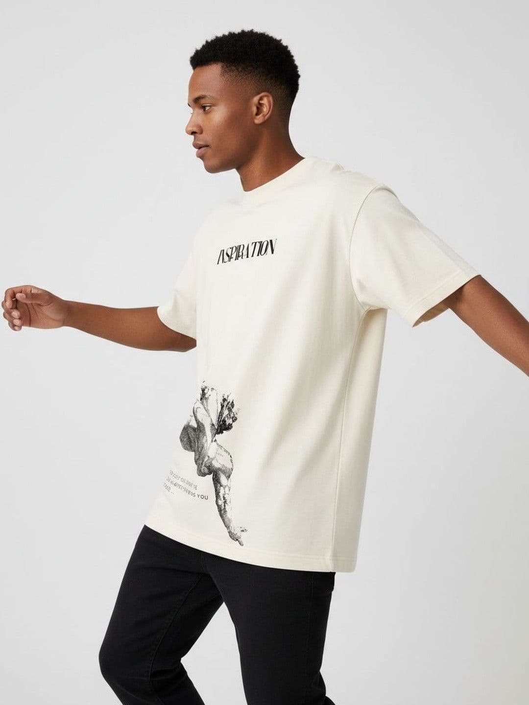TeeSlix Men Printed T-shirt thumbnail 3