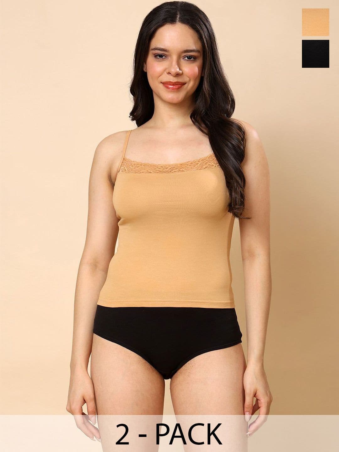 CORSICA Cotton Blend Lace Top - view 1
