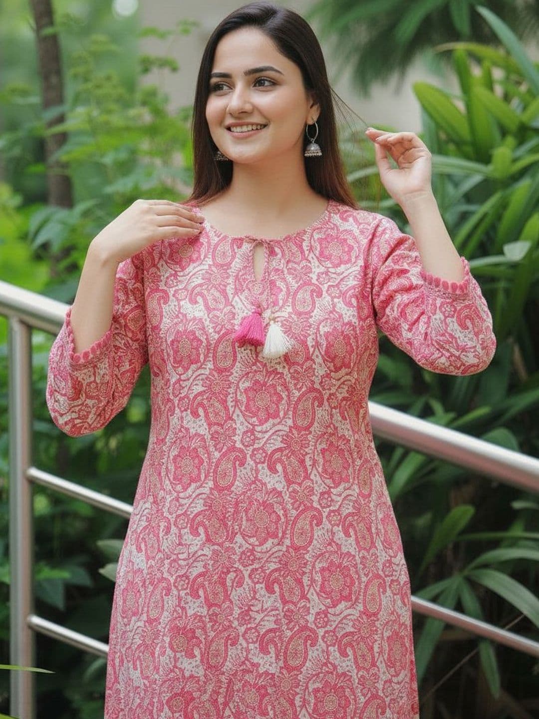 Sa Rasa Women Ethnic Motifs Printed Kurta thumbnail 4