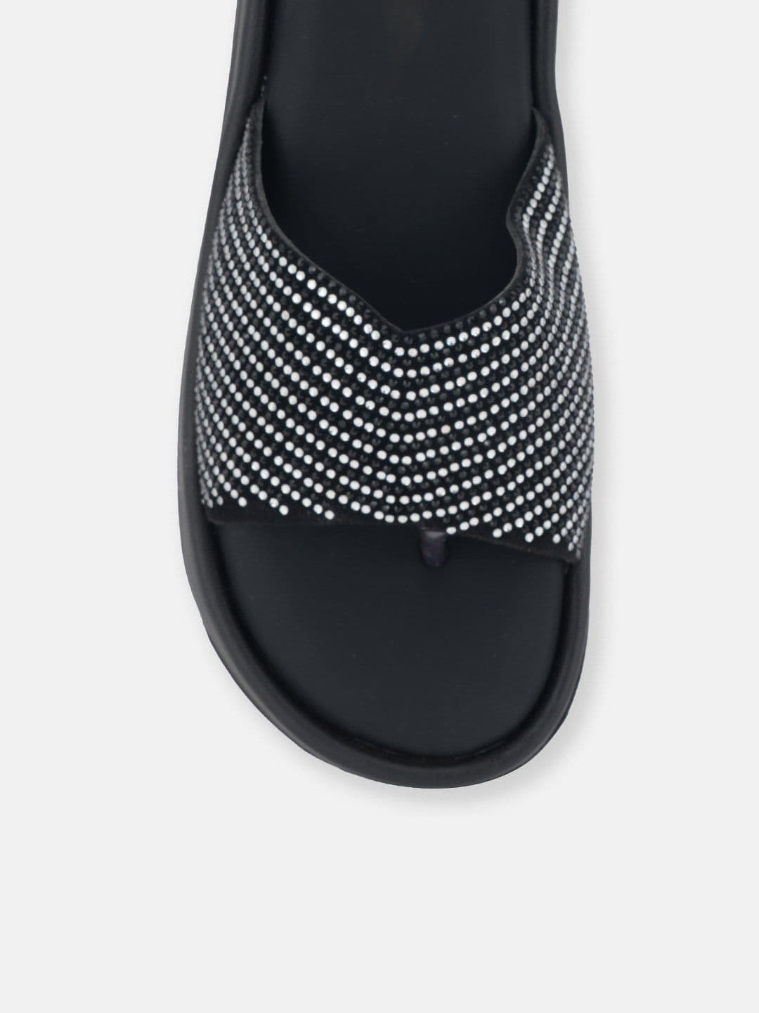 Liscott Women Embellished Party Open Toe Flats thumbnail 3
