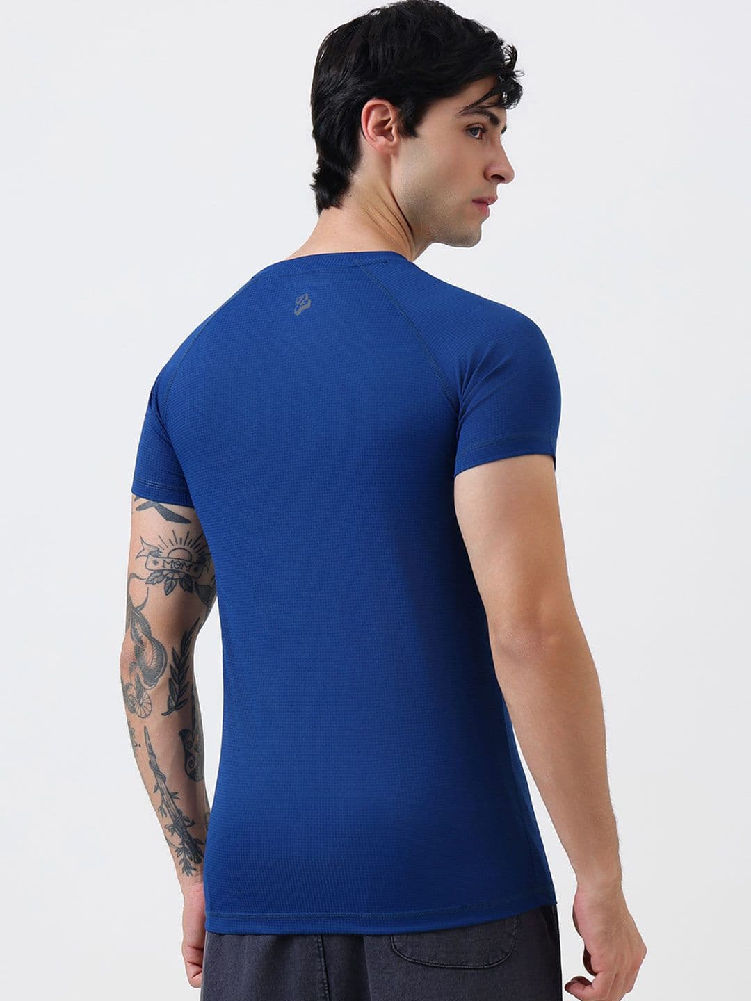 MuscleBlaze Unisex Typography Printed Round Neck Slim Fit T-shirt thumbnail 6