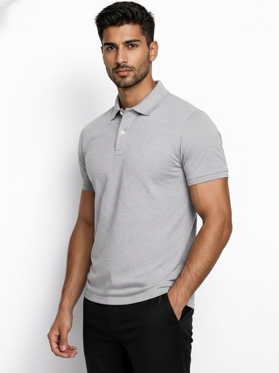 MaverIQ Men Polo Collar Anti Odour T-shirt thumbnail 3