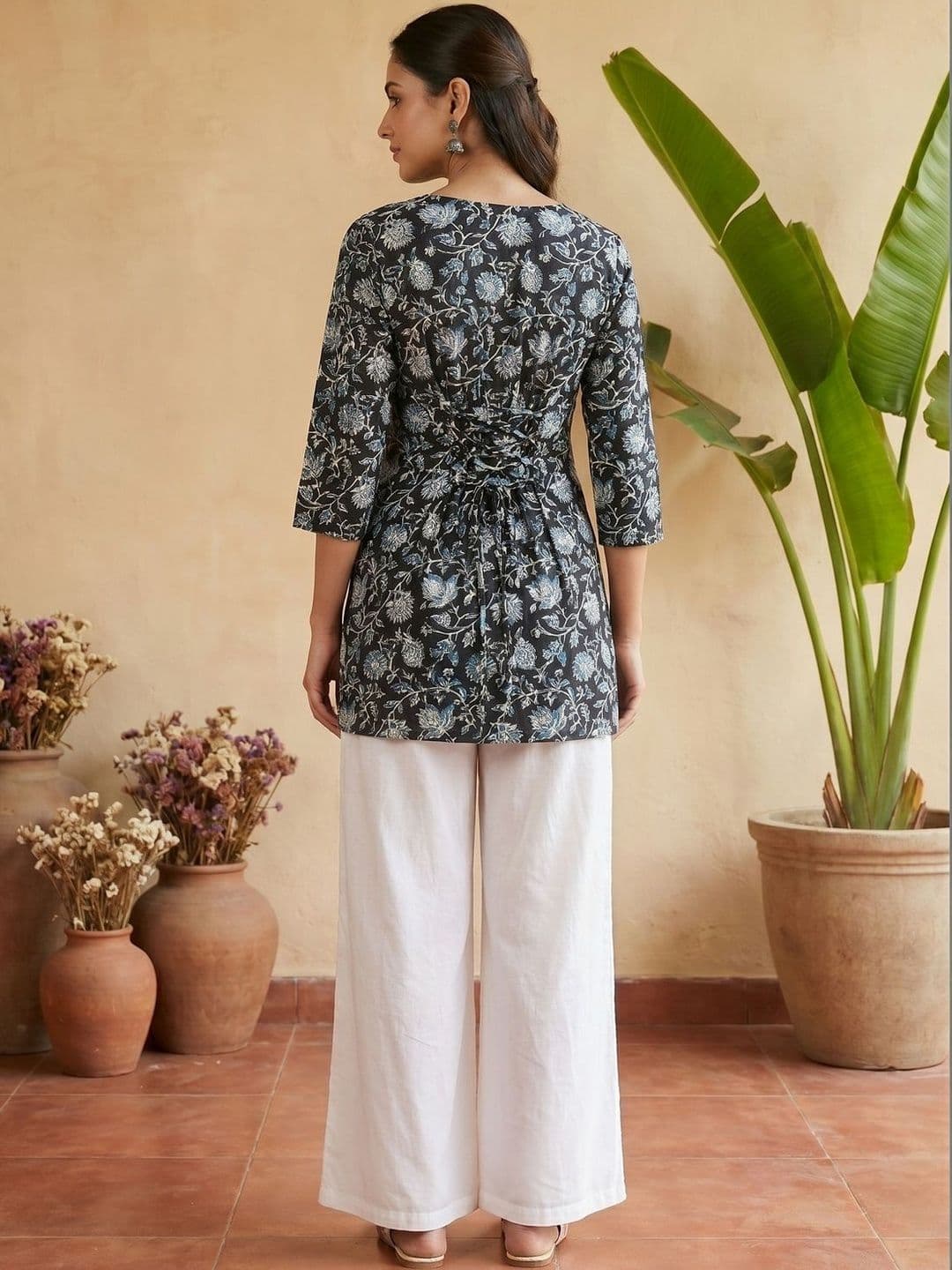 Sangria Printed Pure Cotton Kurtis thumbnail 2