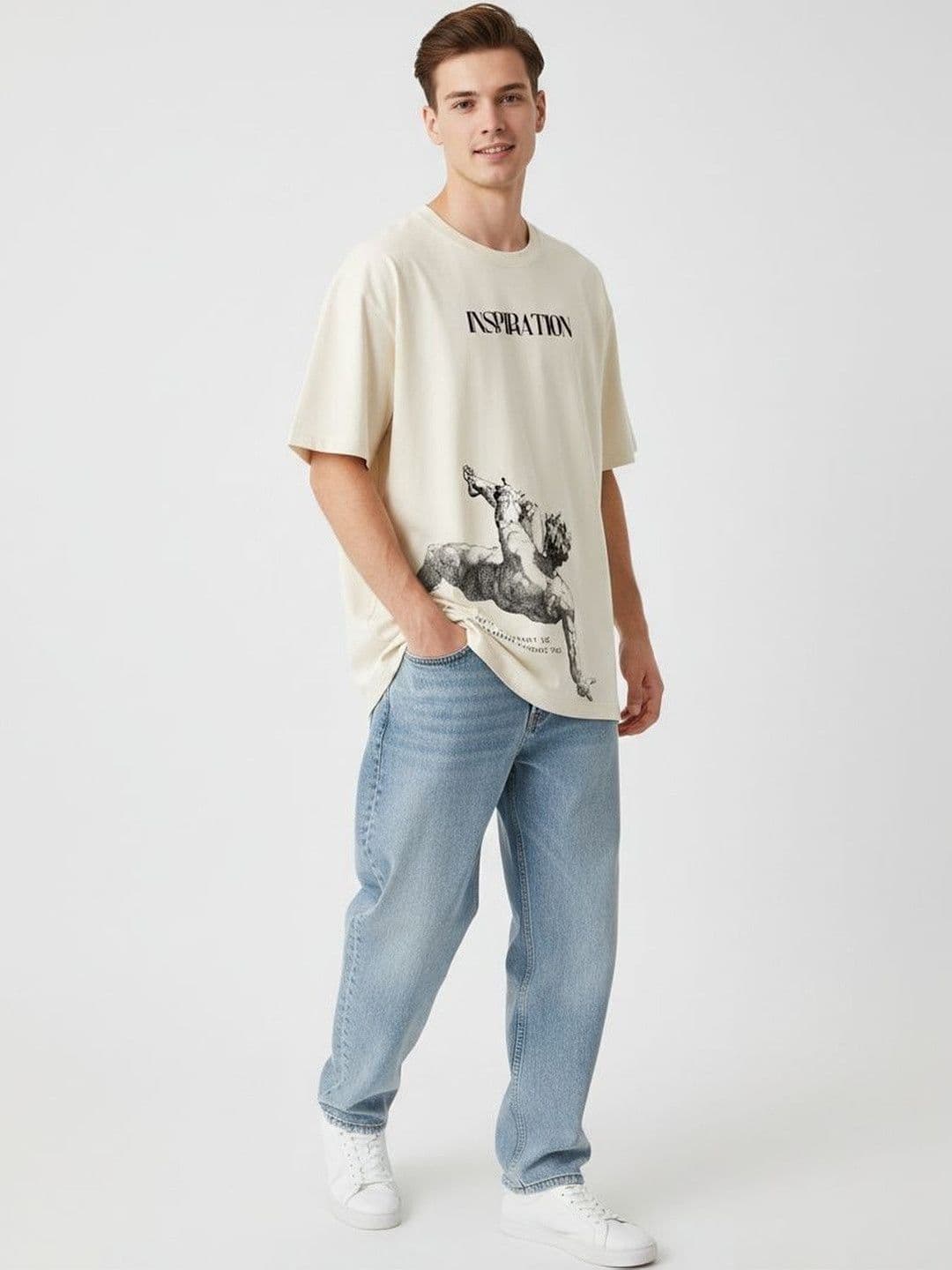 TeeSlix Men Printed T-shirt thumbnail 4
