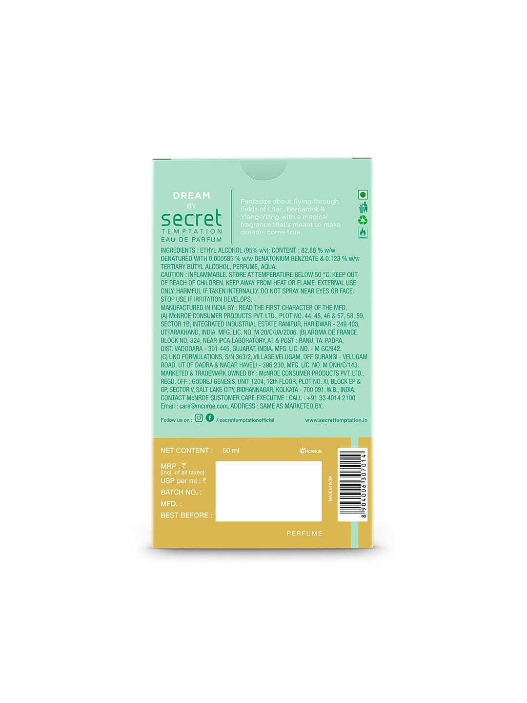 Secret Temptation Dream Perfume 50 ml thumbnail 9