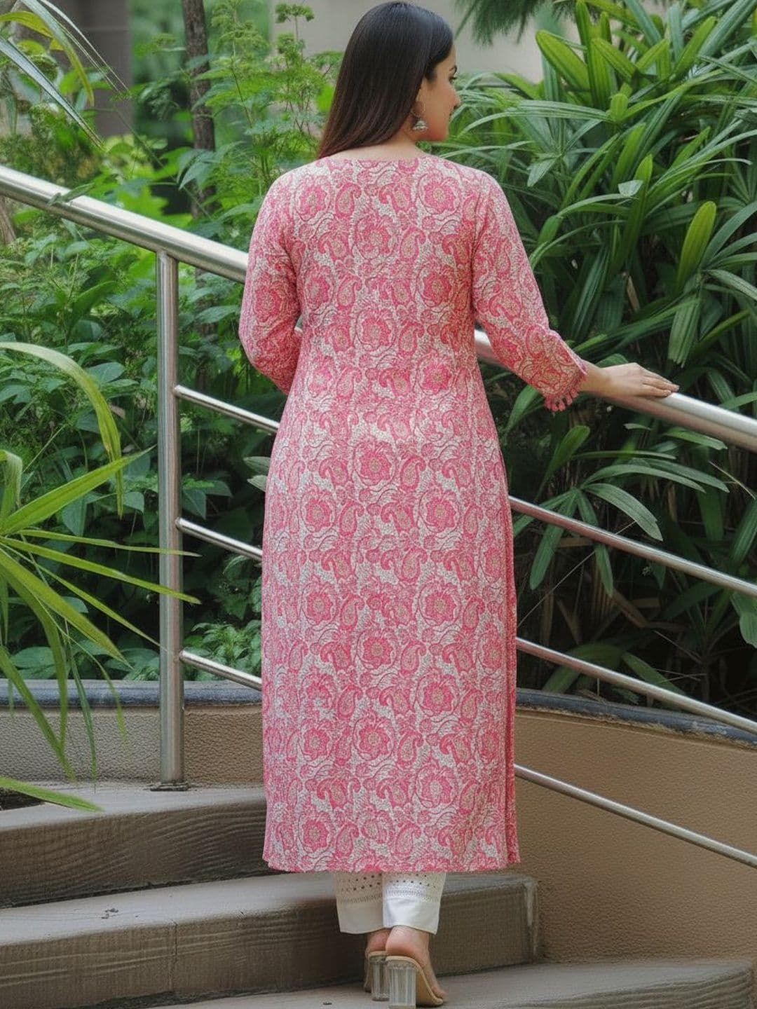Sa Rasa Women Ethnic Motifs Printed Kurta thumbnail 3