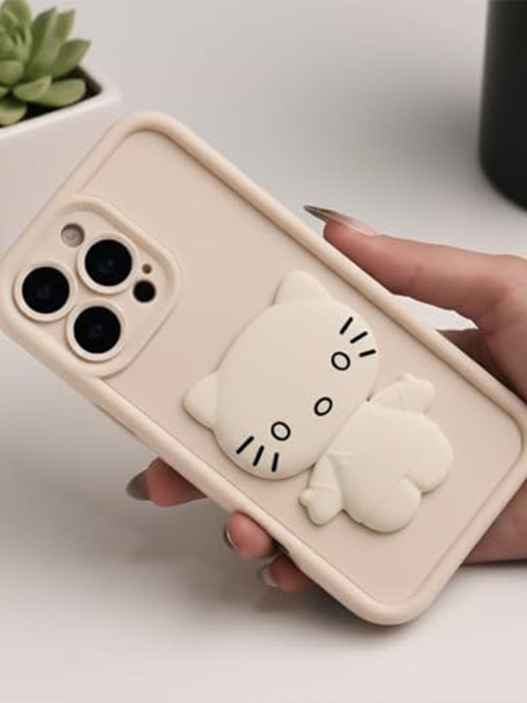 PEEPERLY Cartoon Characters Printed iPhone 15 Pro Max Back Case Mobile Accessories thumbnail 2