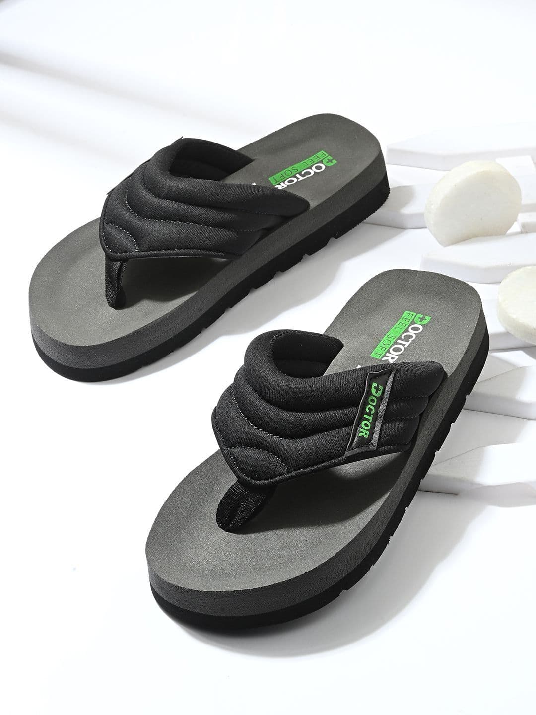 DOCTOR FEEL SOFT Men Thong Flip-Flops thumbnail 2