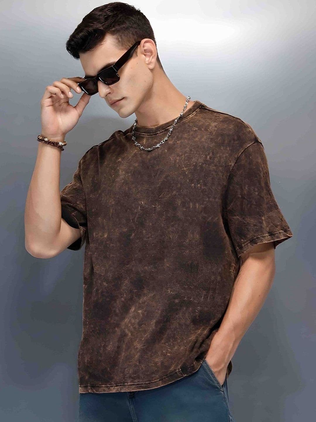 Hexacraft Men Dyed T-shirt - view 1