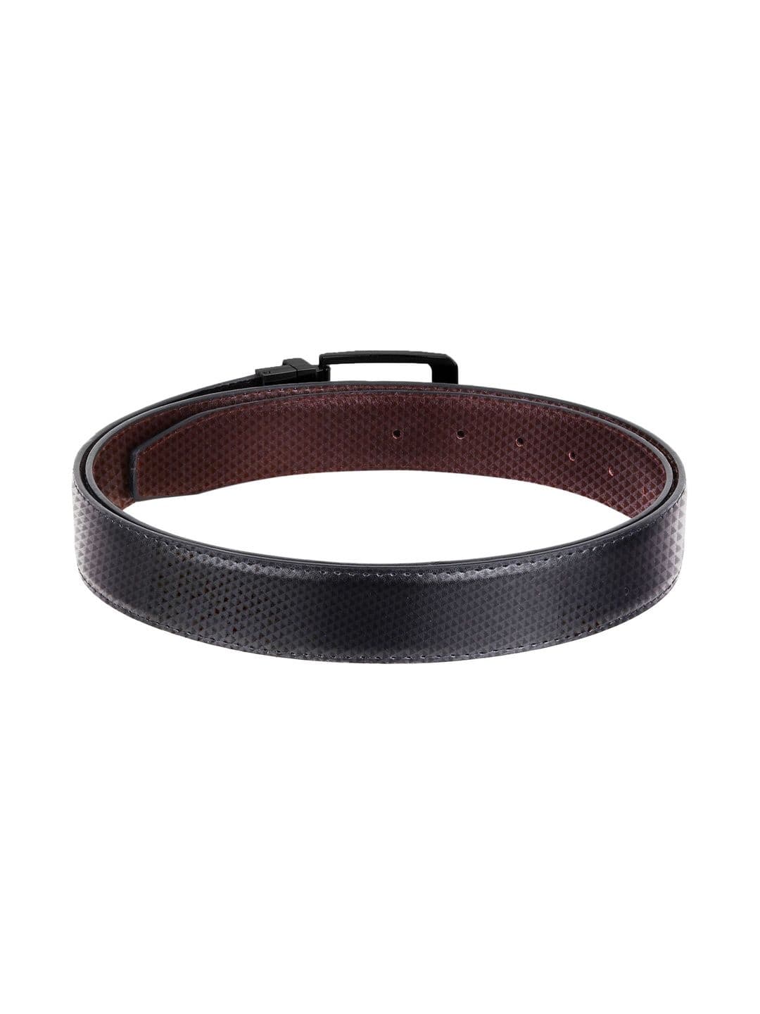 URBAN ALFAMI Men Textured PU Reversible Belt thumbnail 5