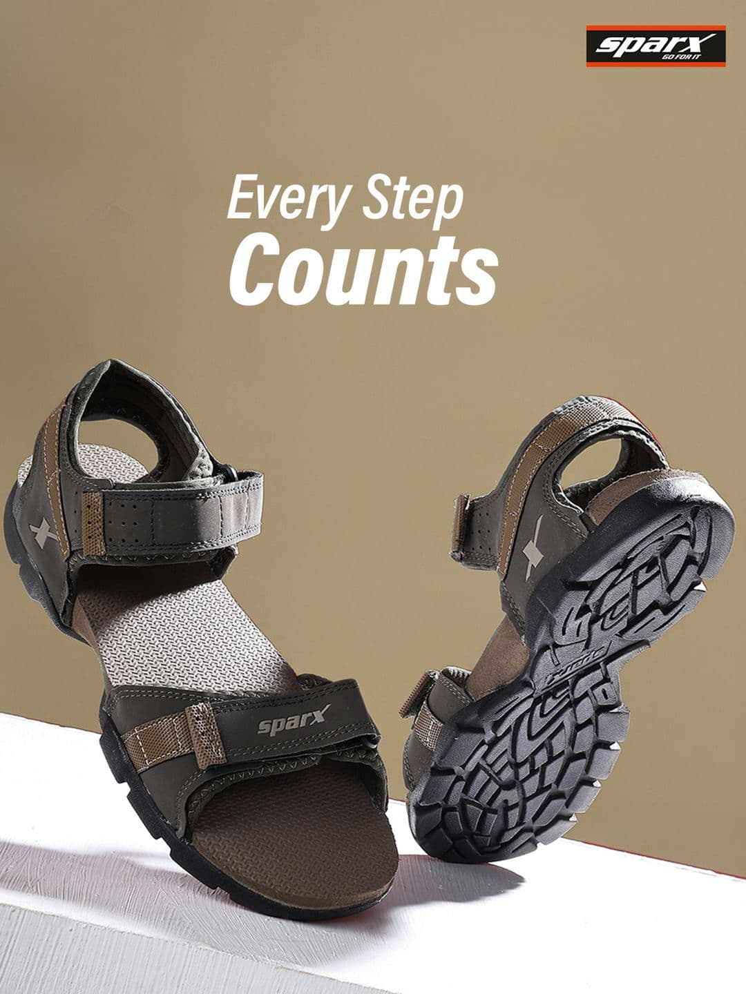 Sparx Men Textured Sports Sandals thumbnail 2