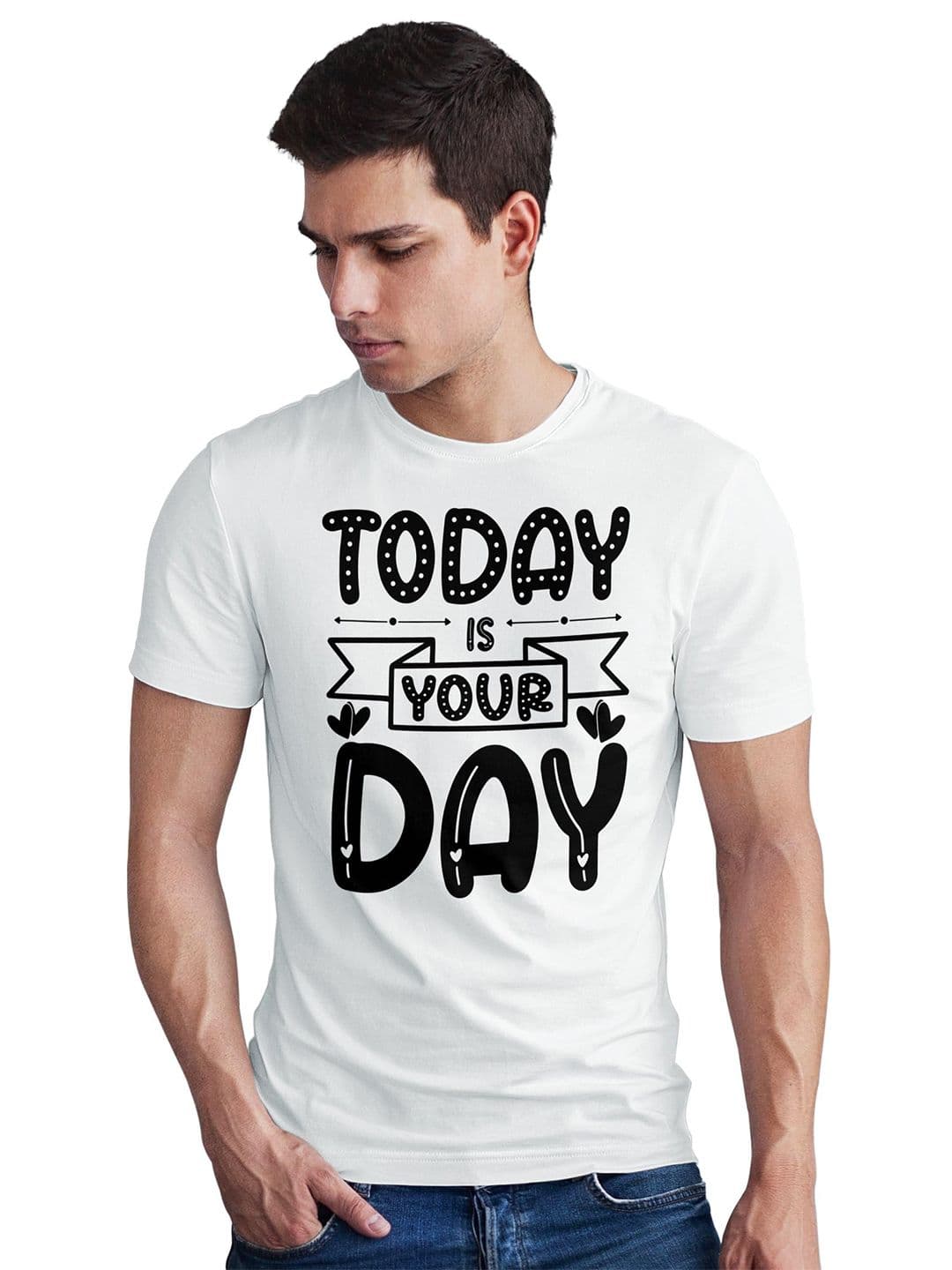 Seekbuylove Men Typography Printed Bio Finish T-shirt - view 1