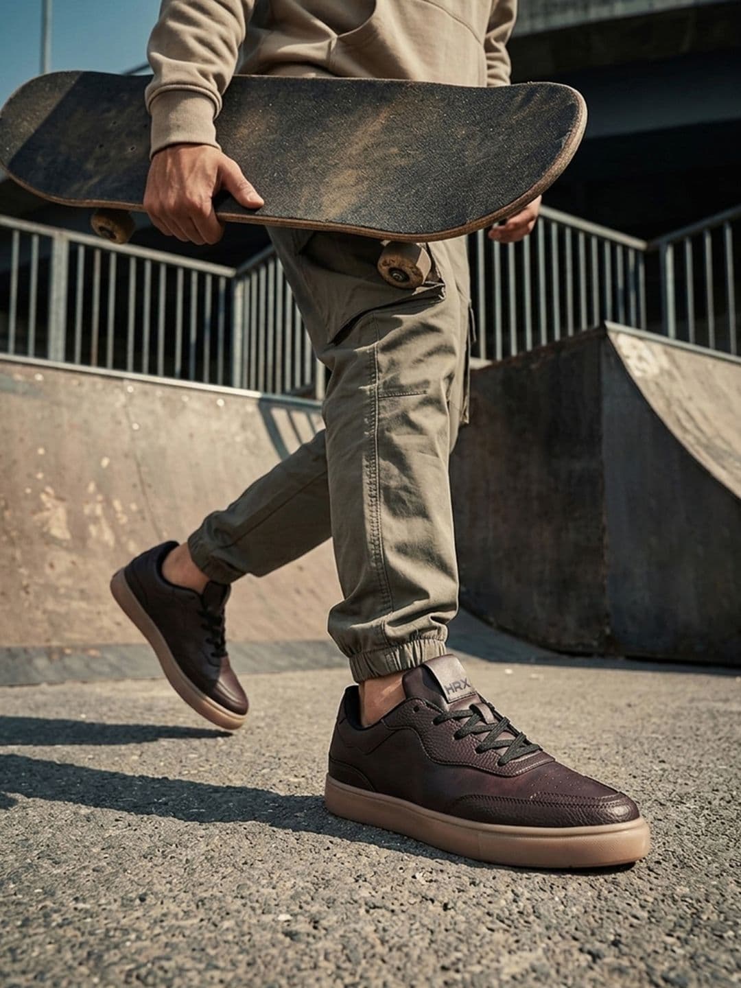 HRX by Hrithik Roshan Men Bomba Comfortable Sneakers thumbnail 3