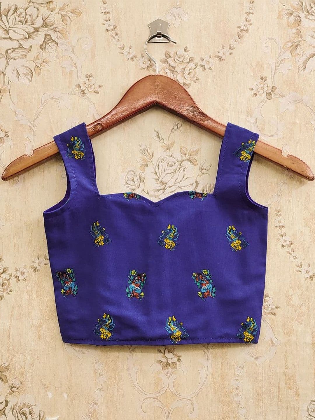 Sangria Girls Printed Square Neck Flared Lehenga Choli thumbnail 4