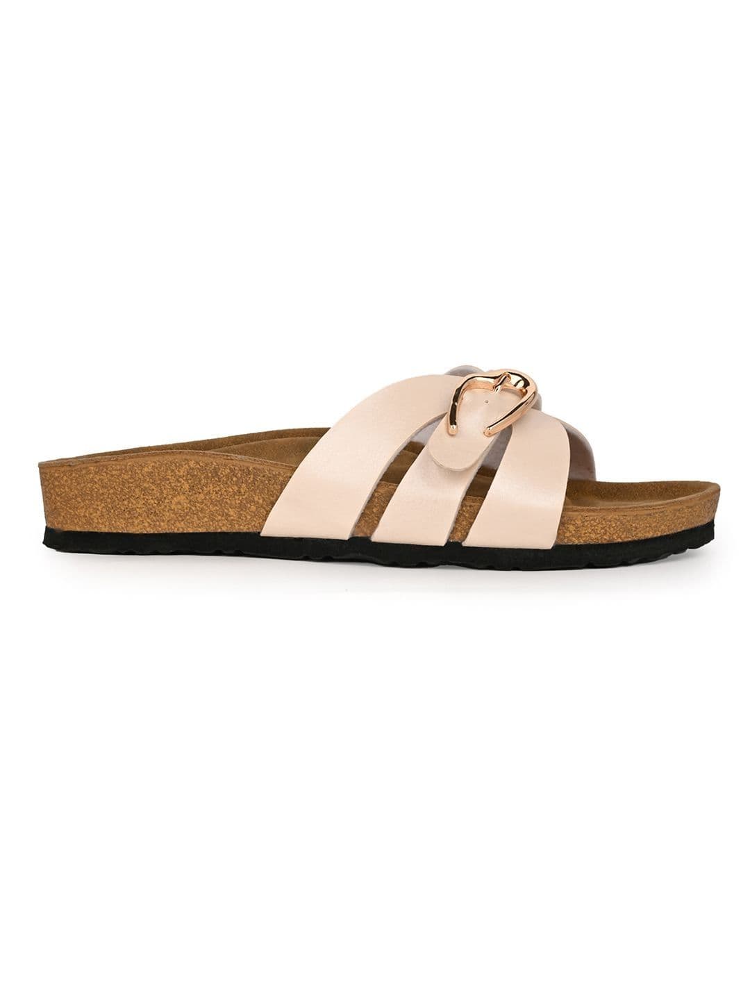 Mast & Harbour Women Open Toe Flats with Buckles thumbnail 5