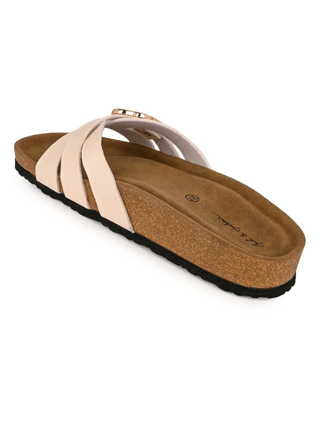 Mast & Harbour Women Open Toe Flats with Buckles thumbnail 4