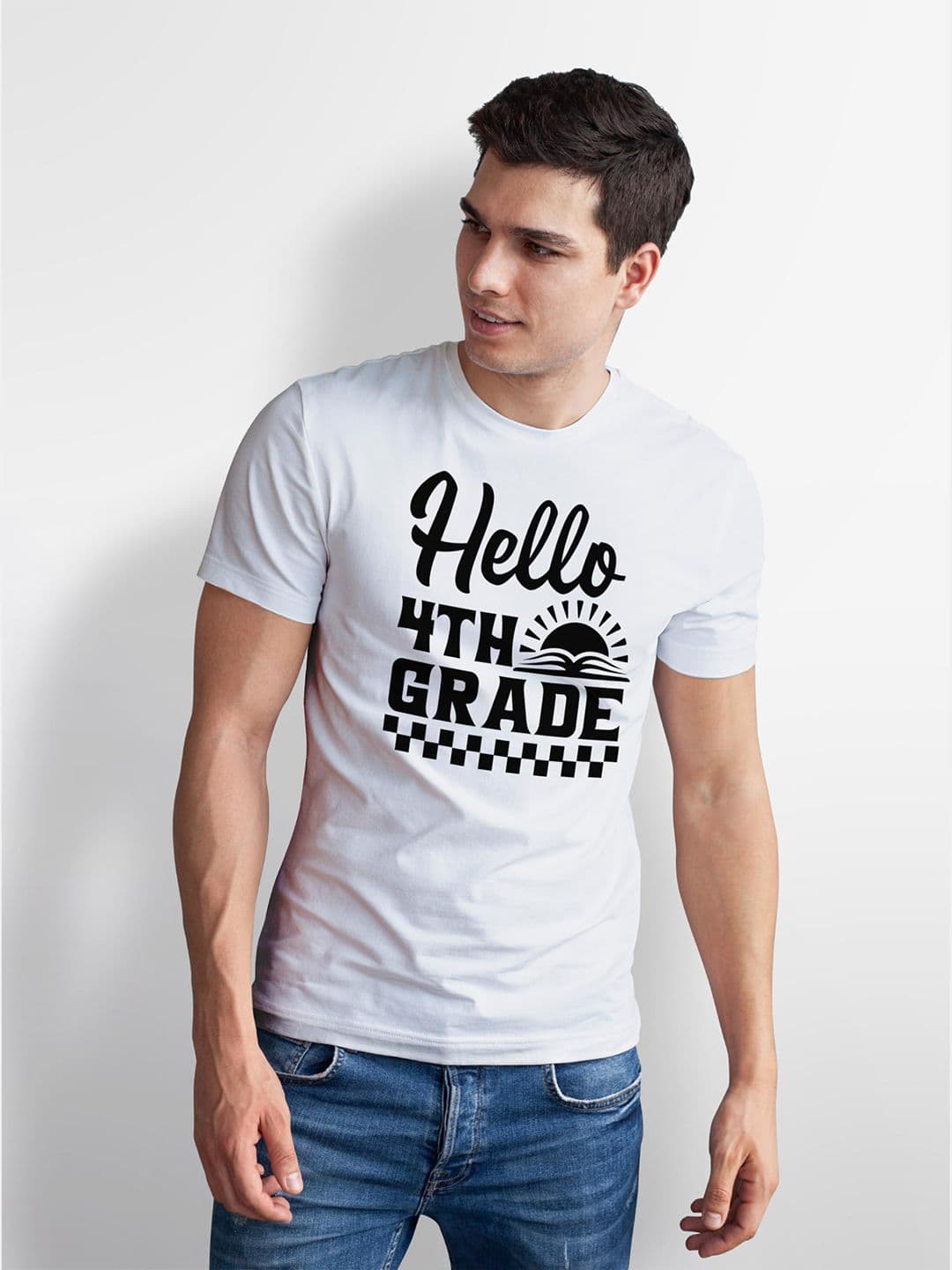 Seekbuylove Men Typography Printed Bio Finish T-shirt thumbnail 3
