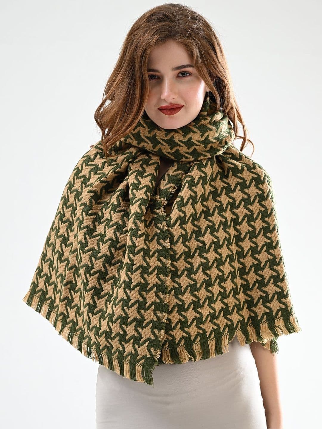 Cazzano Women Geometric Printed Shawl thumbnail 2
