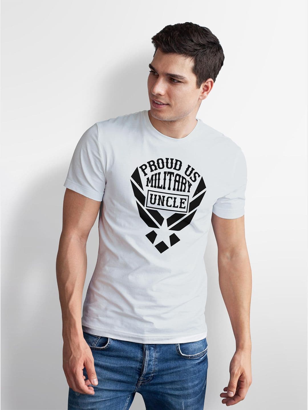 Seekbuylove Men Typography Printed Bio Finish T-shirt thumbnail 3