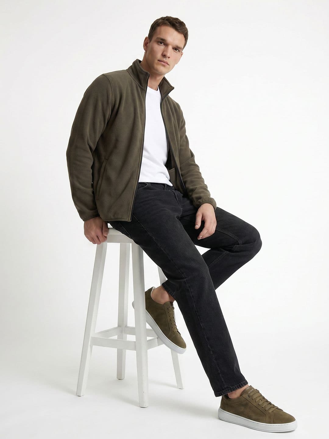 Octave Mock Collar Sweatshirt thumbnail 3
