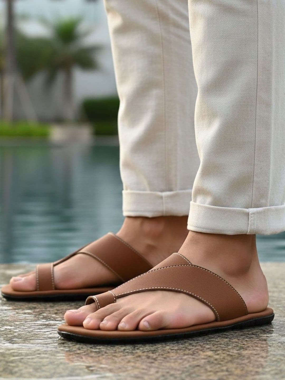 Mast & Harbour Men Thong Flip-Flops - view 1