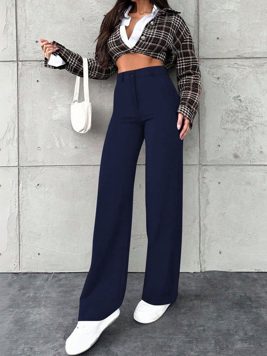 Neon Femme Women High-Rise Trousers thumbnail 3