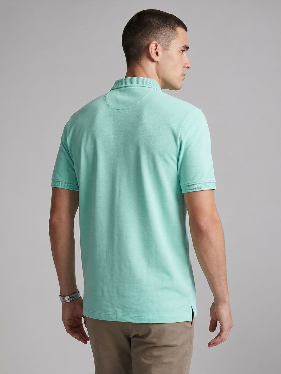Van Heusen Polo Collar Pure Cotton T-shirt thumbnail 2