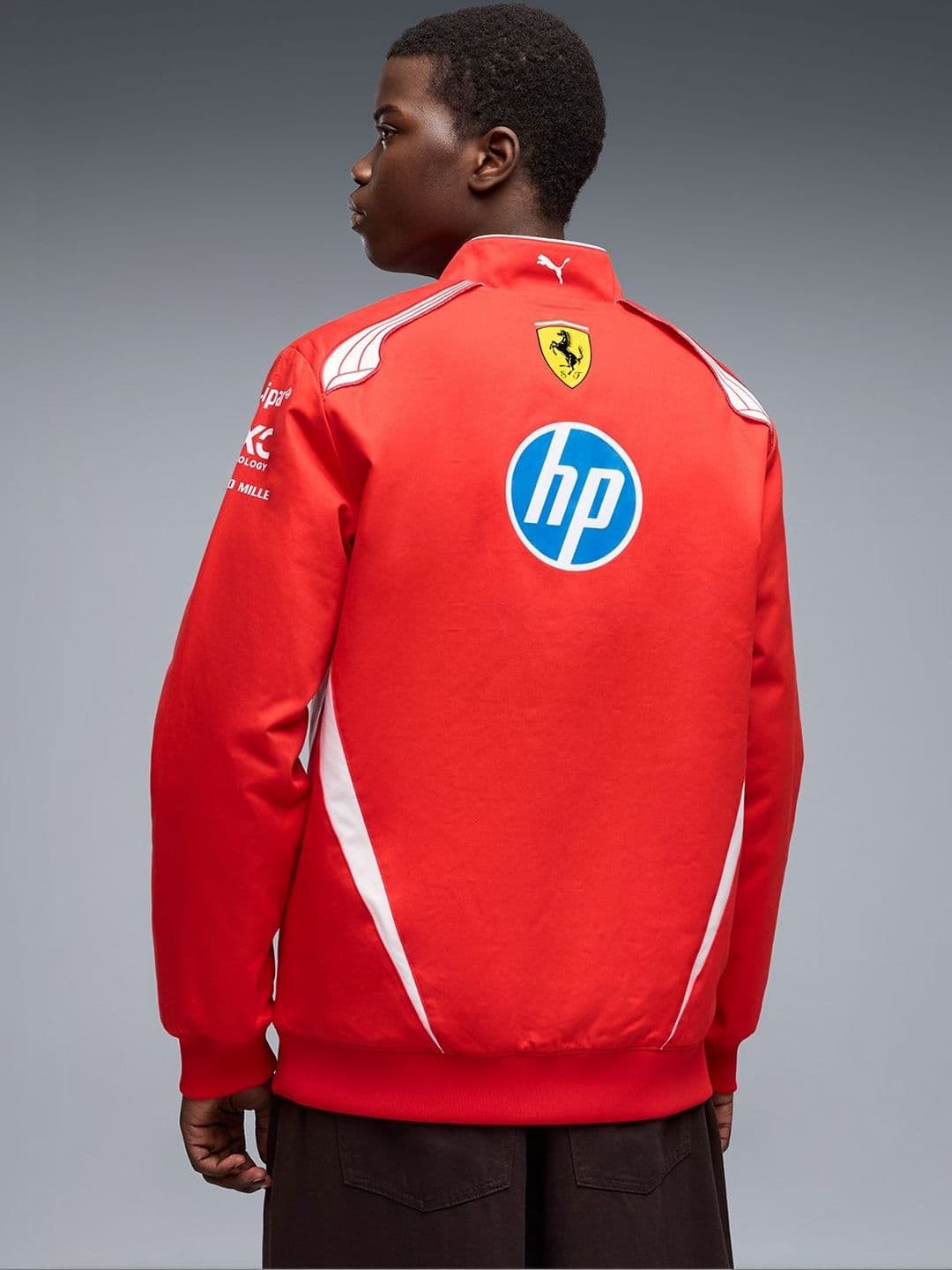 PUMA Motorsport Men Brand Logo Bomber Jacket thumbnail 5