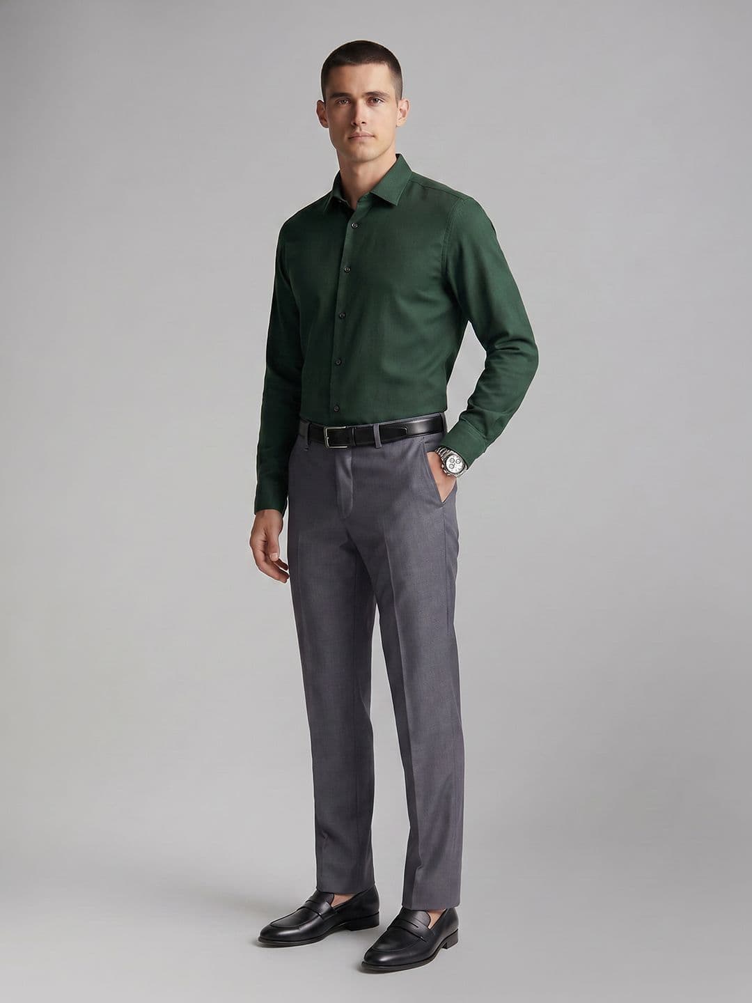 Van Heusen Men Formal Trousers thumbnail 4