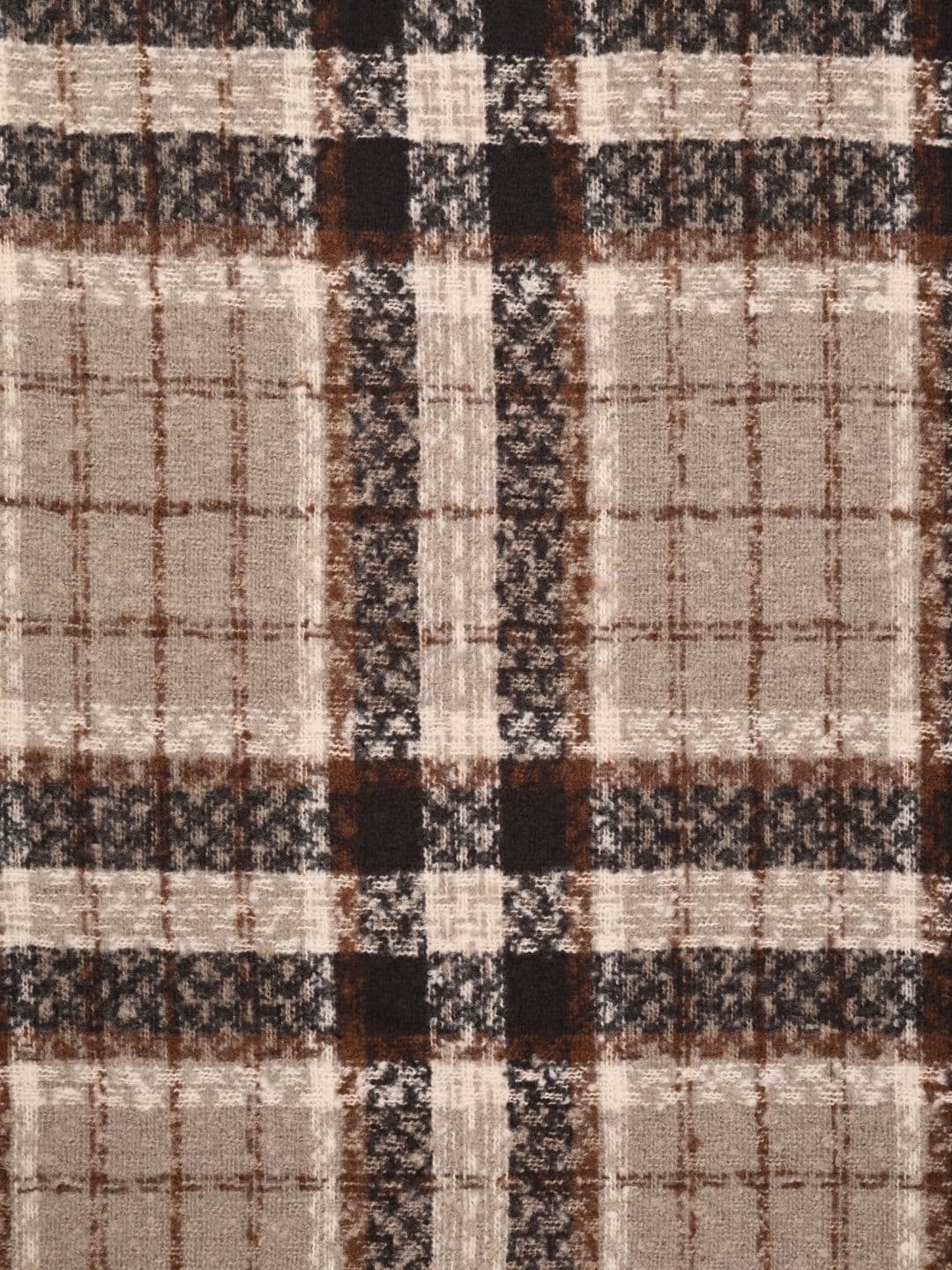 Cazzano Women Checked Woven Design Shawl thumbnail 4