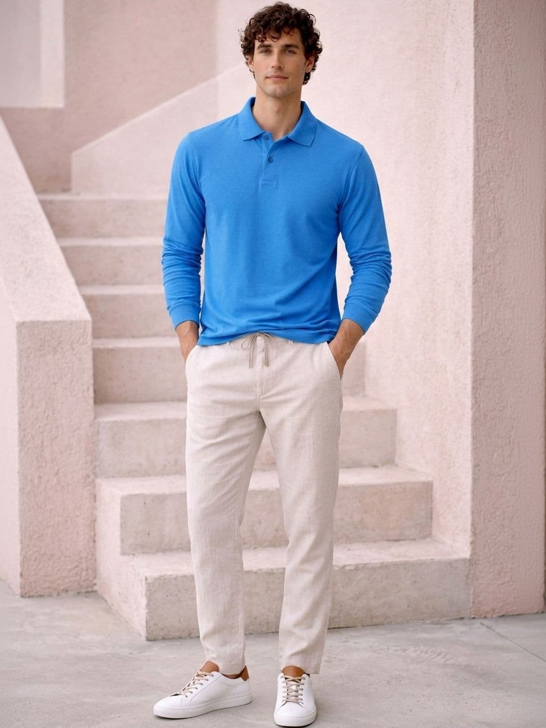 Mast & Harbour Men Polo Collar T-shirt thumbnail 4