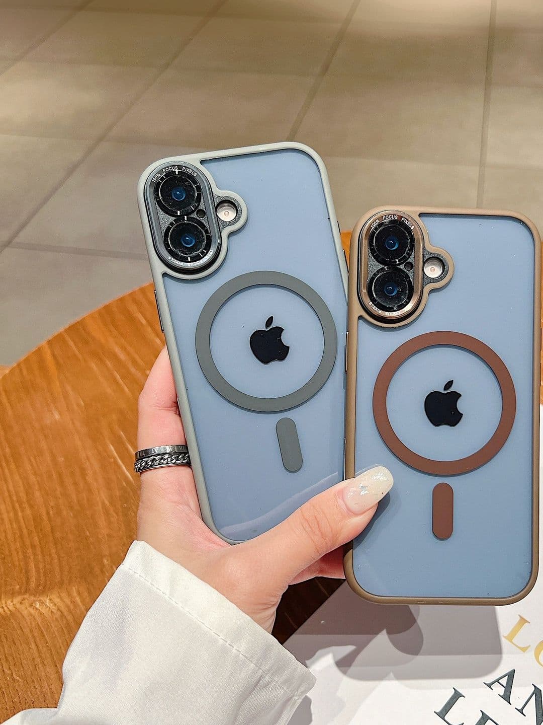 Luxury Kase Solid Printed iPhone 17 Back Case Mobile Accessories thumbnail 6