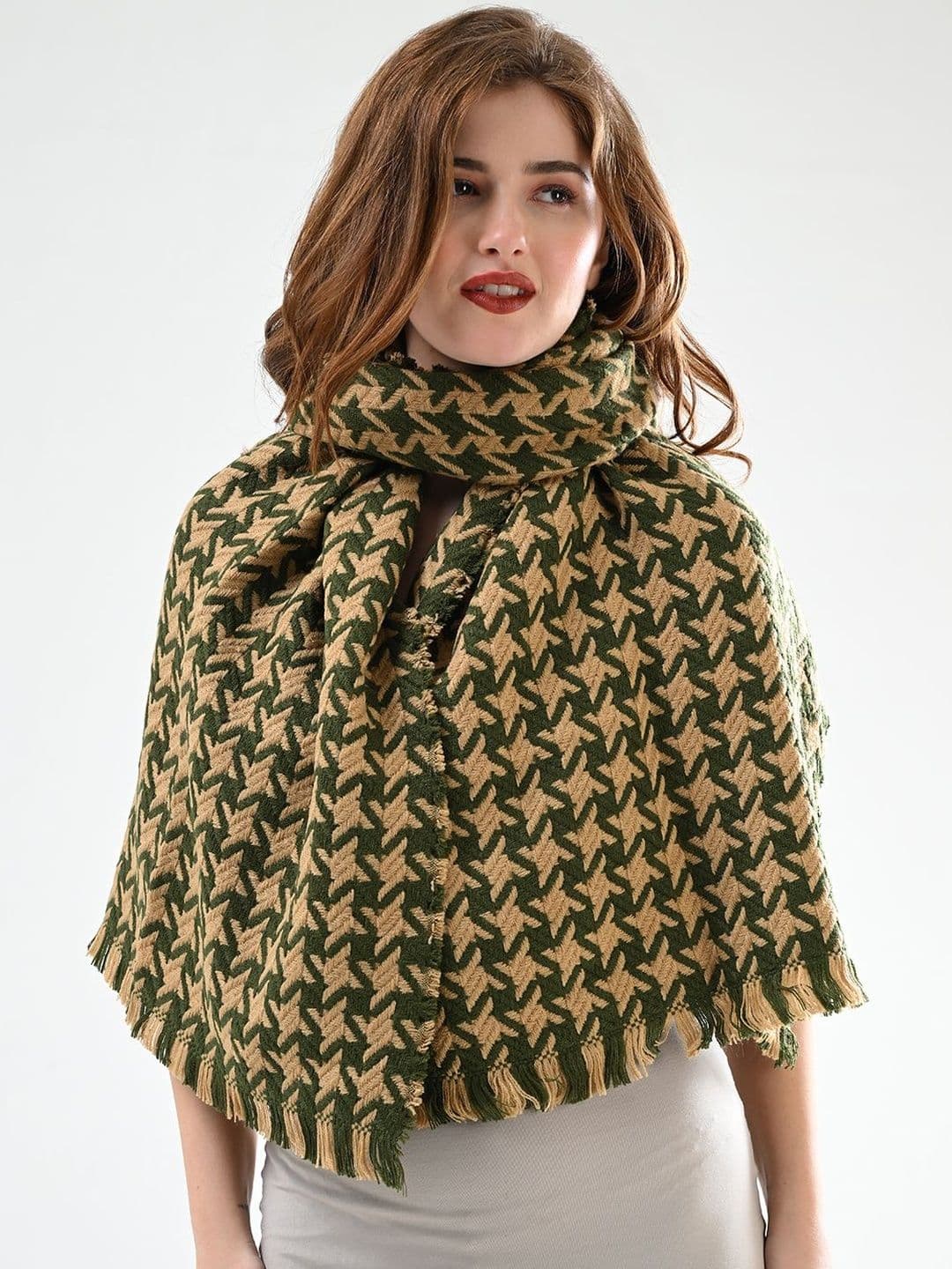 Cazzano Women Geometric Printed Shawl thumbnail 4