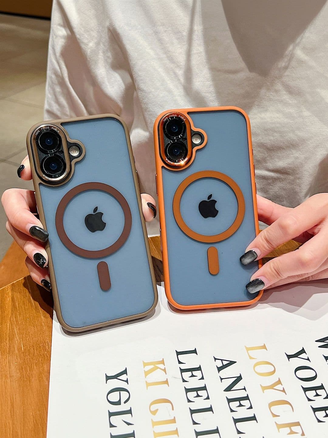 Luxury Kase Solid Printed iPhone 17 Back Case Mobile Accessories thumbnail 3