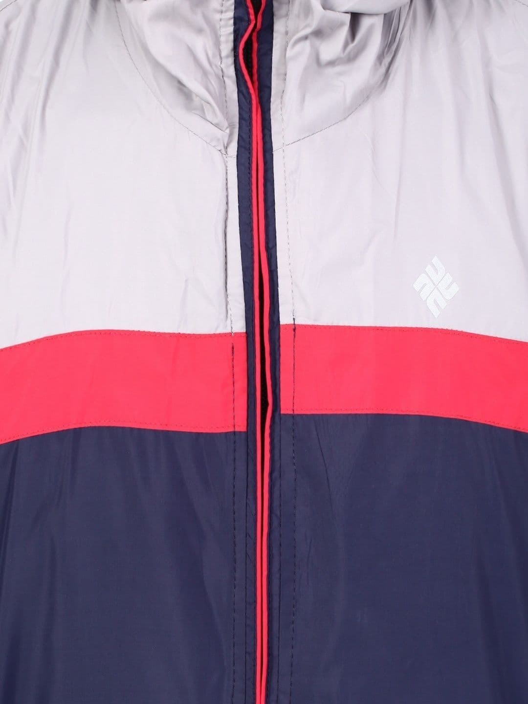 NU-9 Men Colourblocked Mock Collar Tracksuits thumbnail 3