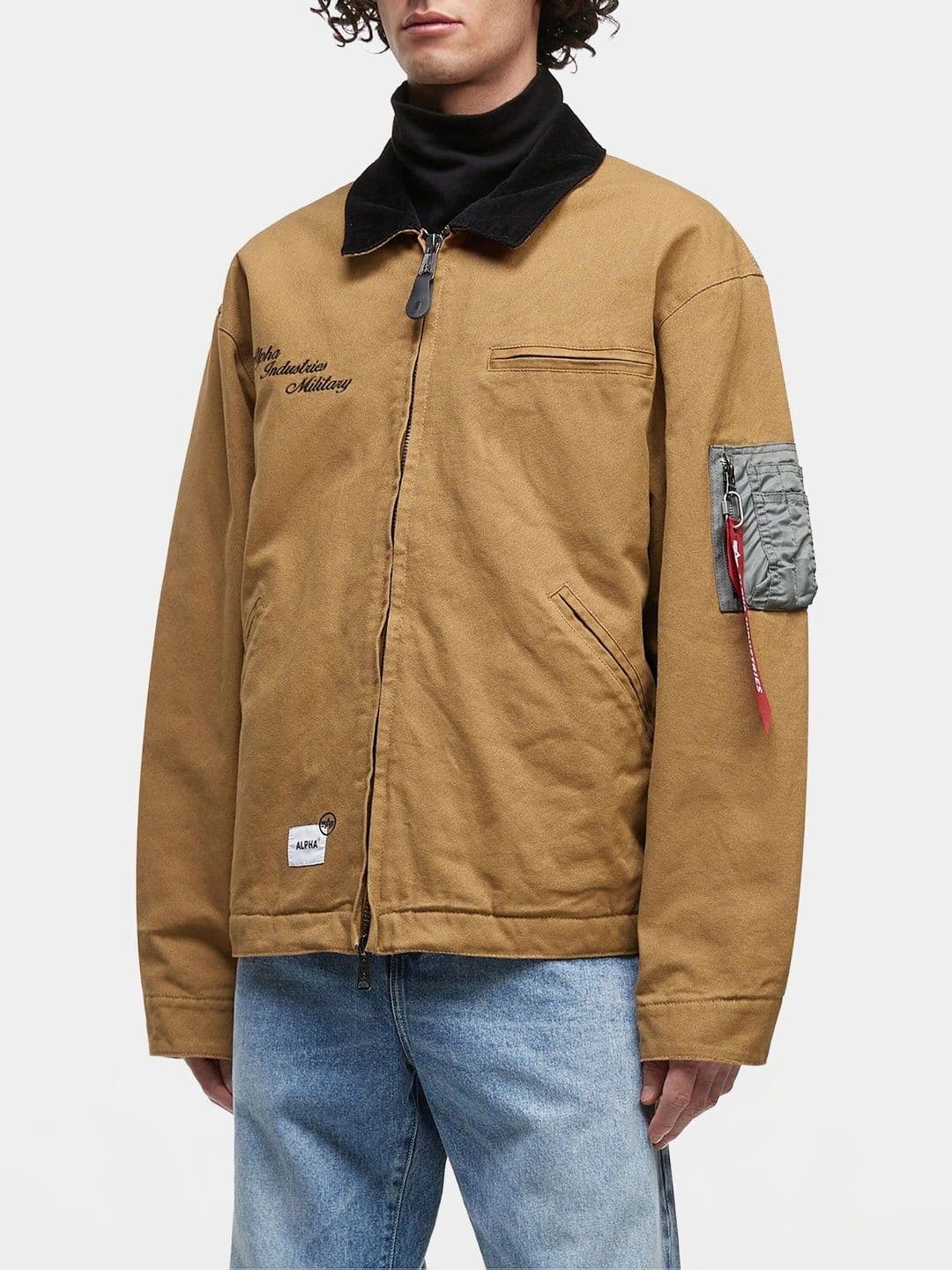 ALPHA INDUSTRIES Unisex Nylon Jackets thumbnail 2