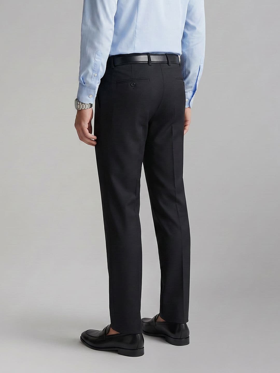 Van Heusen Men Slim Fit Formal Trouser thumbnail 4