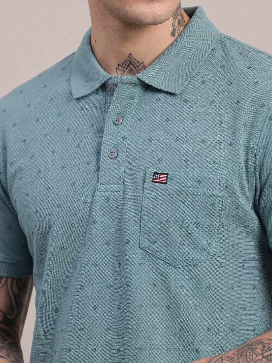 SANDPIPER Men Polo Collar Pockets T-shirt thumbnail 2